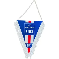 FC Blau-Weiß Linz Wimpel Groß - blau / ONE SIZE