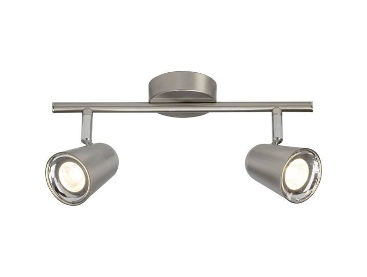BRILLIANT LED Spotrohr Nifty schlichter Wandstrahler Metall eisen Köpfe schwenkbar