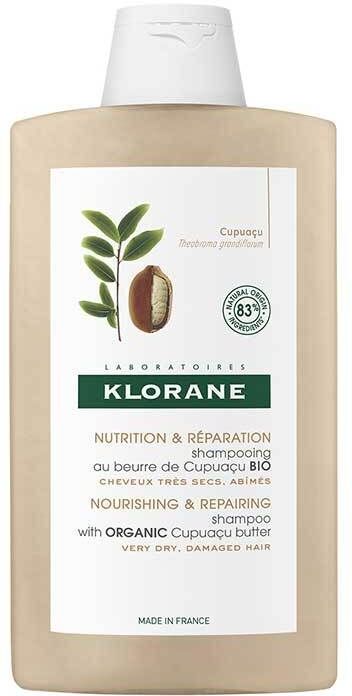 Klorane Diep Voedende Shampoo Cupuacu Boter 400 ml