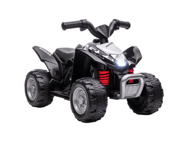 ComfortXL Elektro-Quad De-13040 LED-Scheinwerfer Schwarz, Kunststoff, 38.5x43.5x65.5 cm, Freizeit & Co, Gartenspielzeug, Kinder-Elektrofahrzeuge