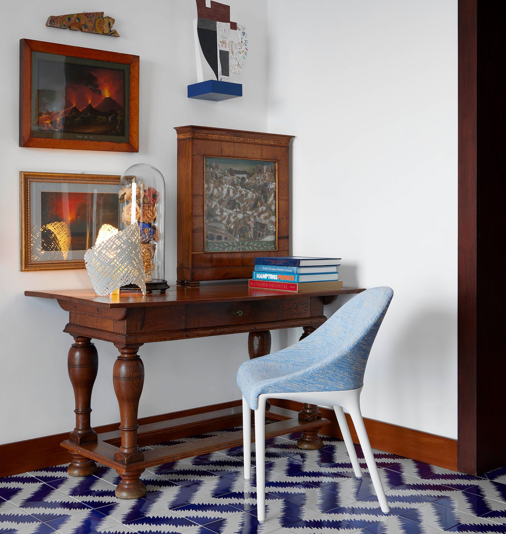 Kartell Eleganza Ela Missioni Sessel (Muster schwarz) Muster schwarz