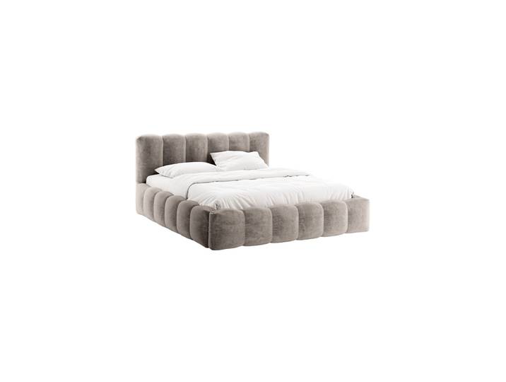 Design Polsterbett „Cameron“ mit Ablagefach, Chenille Cappuccino CXL by Christian Lacroix