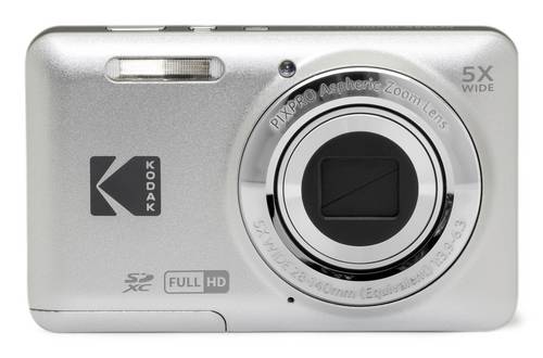 Kodak Digitalkamera 16 Megapixel Opt. Zoom: 5 x Silber Full HD Video, HDR-Video, Integrierter Akku