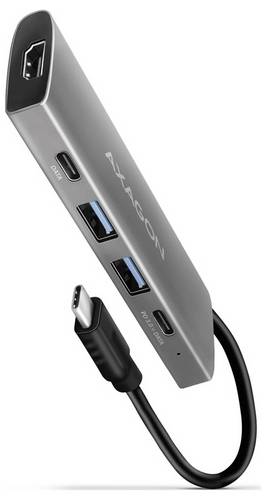 AXAGON HMC-5G2 USB-Hub 4 Port USB 3.2 Gen2, HDMI 1.4a 5 GBit/s