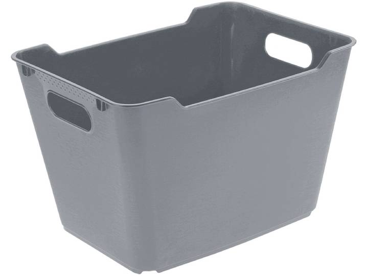 Aufbewahrungsbox LOTTA grau 40x28x31cm
