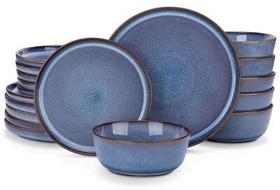 vancasso SATA 16/18/24 Piece Stoneware Dinnerware Set Service for 4/6