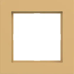 Hager WAD6100C02 Rahmen 1fach, A.1, hazel, matt