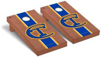 Skip's Garage New York City Technology Yellow Jackets Rosewood Cornhole Board Set