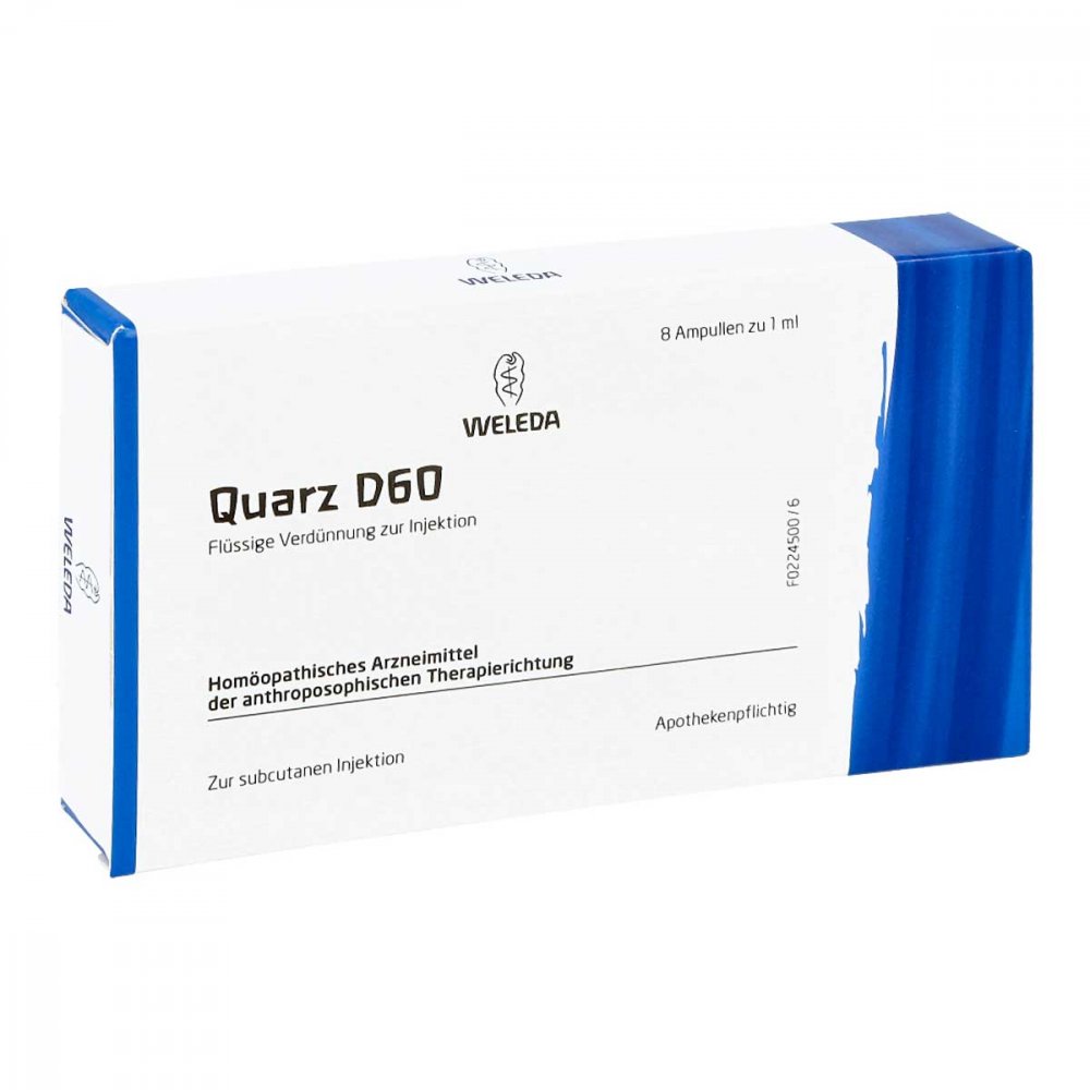 WELEDA AG Quarz D60 Ampullen 01625699