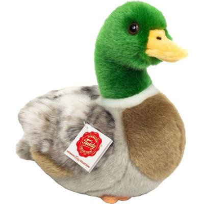 Teddy Hermann 93131 - Wildente, Ente, Plüschfigur, 24 cm