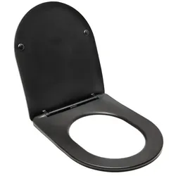 SAT Infinitio WC-Sitz schwarz SATINFPBKM