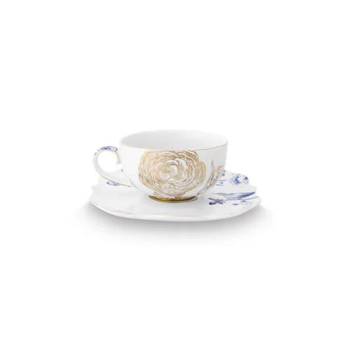 Pip Studio Royal White kop en schotel