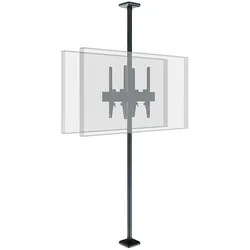 Hagor Cps Floor-Ceiling Back-2-Back, Digital Signage Zubehör, Schwarz