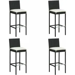 vidaXL, Barhocker, Linlinen (4 Stück)