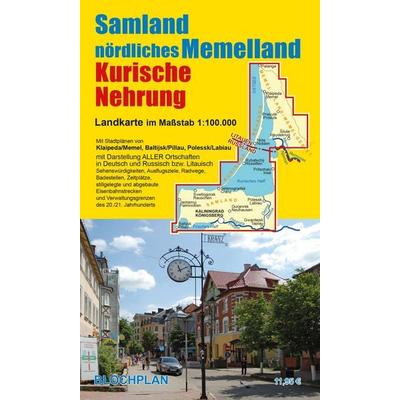 Samland, nördliches Memelland, Kurische Nehrung, Sonstige von Dirk Bloch, Blochplan, 978-3-9827185-4-5
