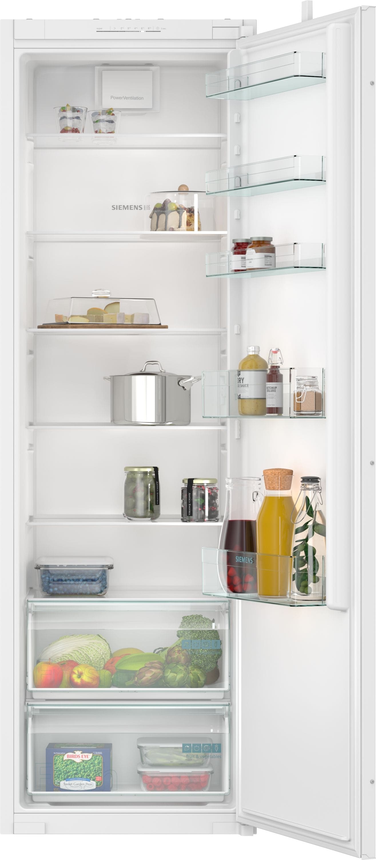 Siemens iQ100 KI81RNSE0 Schlepptür 310 l 177,5 cm Einbaukühlschrank
