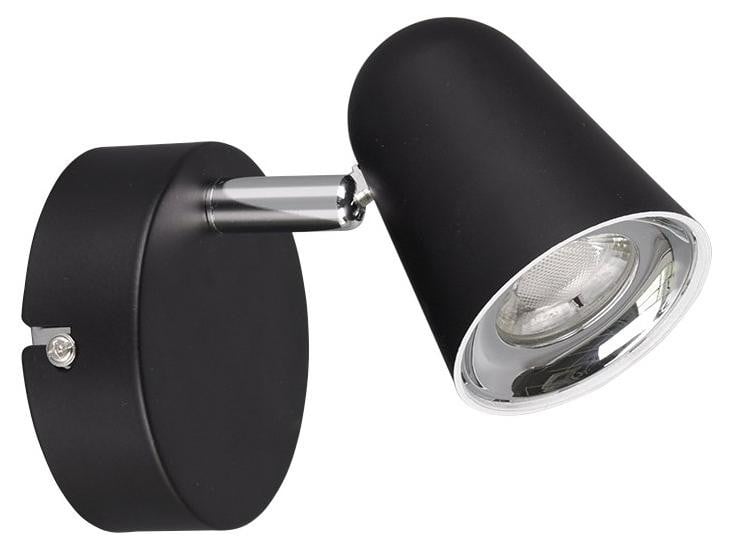 TRIO Toulouse LED wandlamp zwart