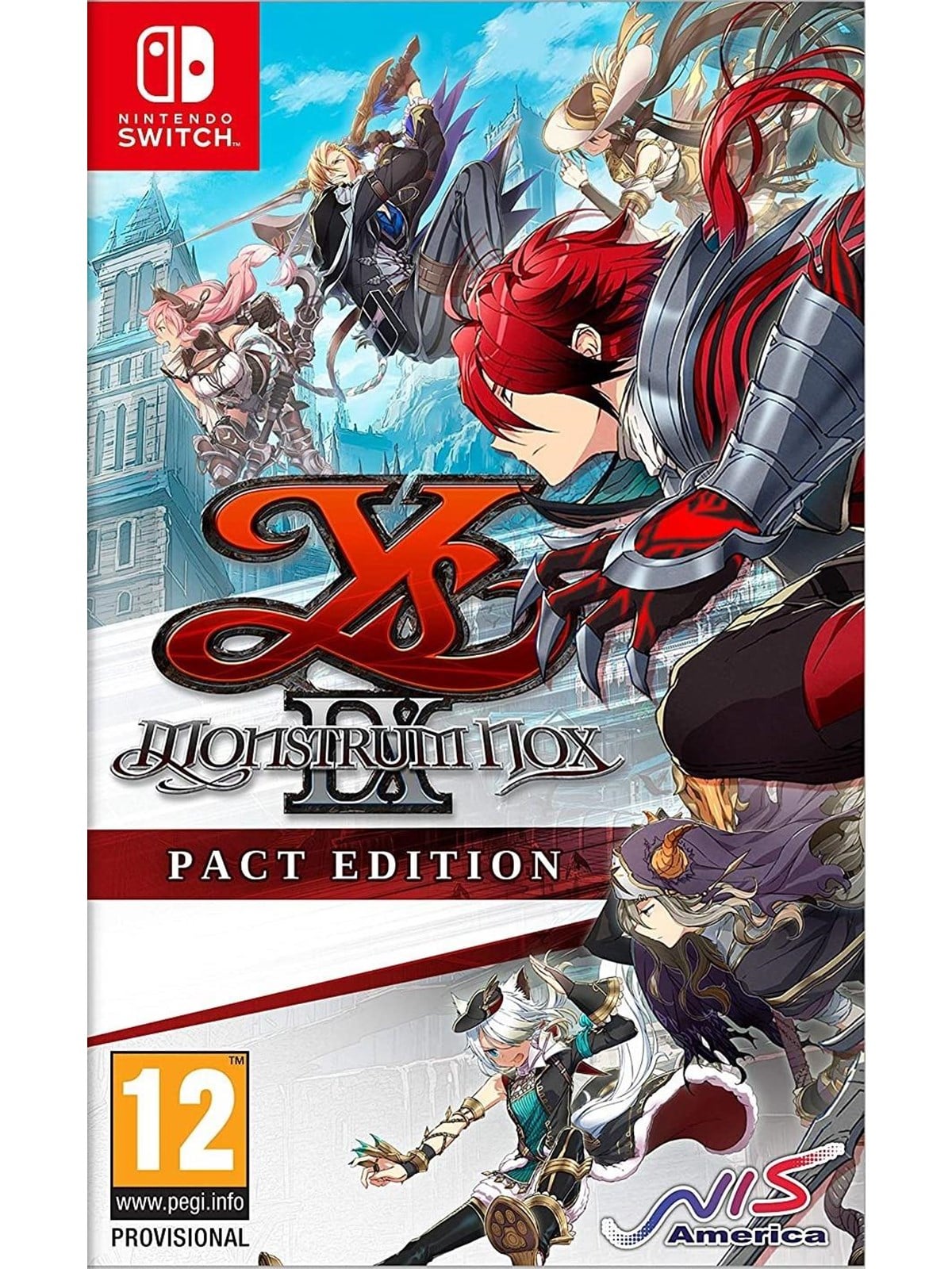 Ys IX: Monstrum Nox - Pact Edition - Nintendo Switch - RPG - PEGI 12