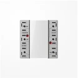 JUNG Tastsensor KNX LS UP perlmutt 3f 6pkt LS5236TSM, Schalter + Taster, Weiss