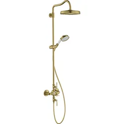 Hansgrohe Showerpipe Axor Montreux Brushed Brass mit 16572950
