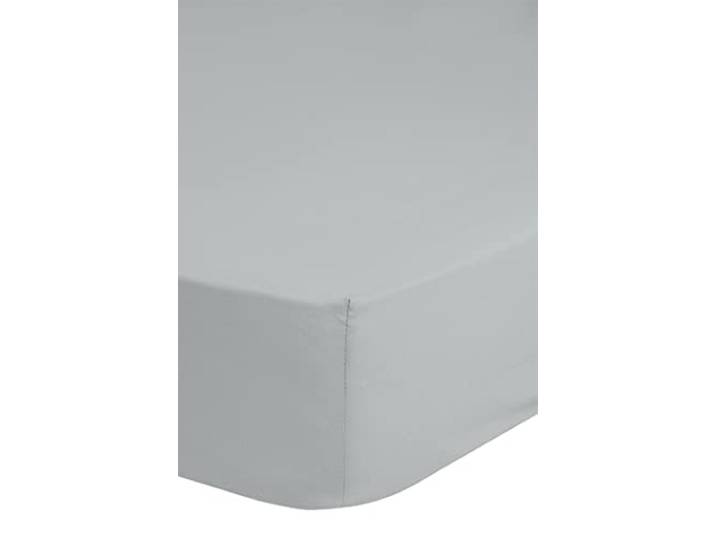 Spannbettlaken Baumwolle 80x200 cm (ohne Bügeln) (Ecken 30 cm) hellgrau
