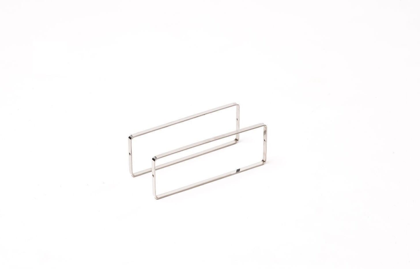 Comas Bauhaus Set 2 Supporti Inox Bassi Per Tavole
