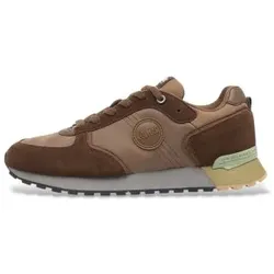 Colmar für Herren. TRAVIS-B Travis Boost Sneaker aus Veloursleder in Braun (43), Wohnung, Schnürsenkel, Lässig