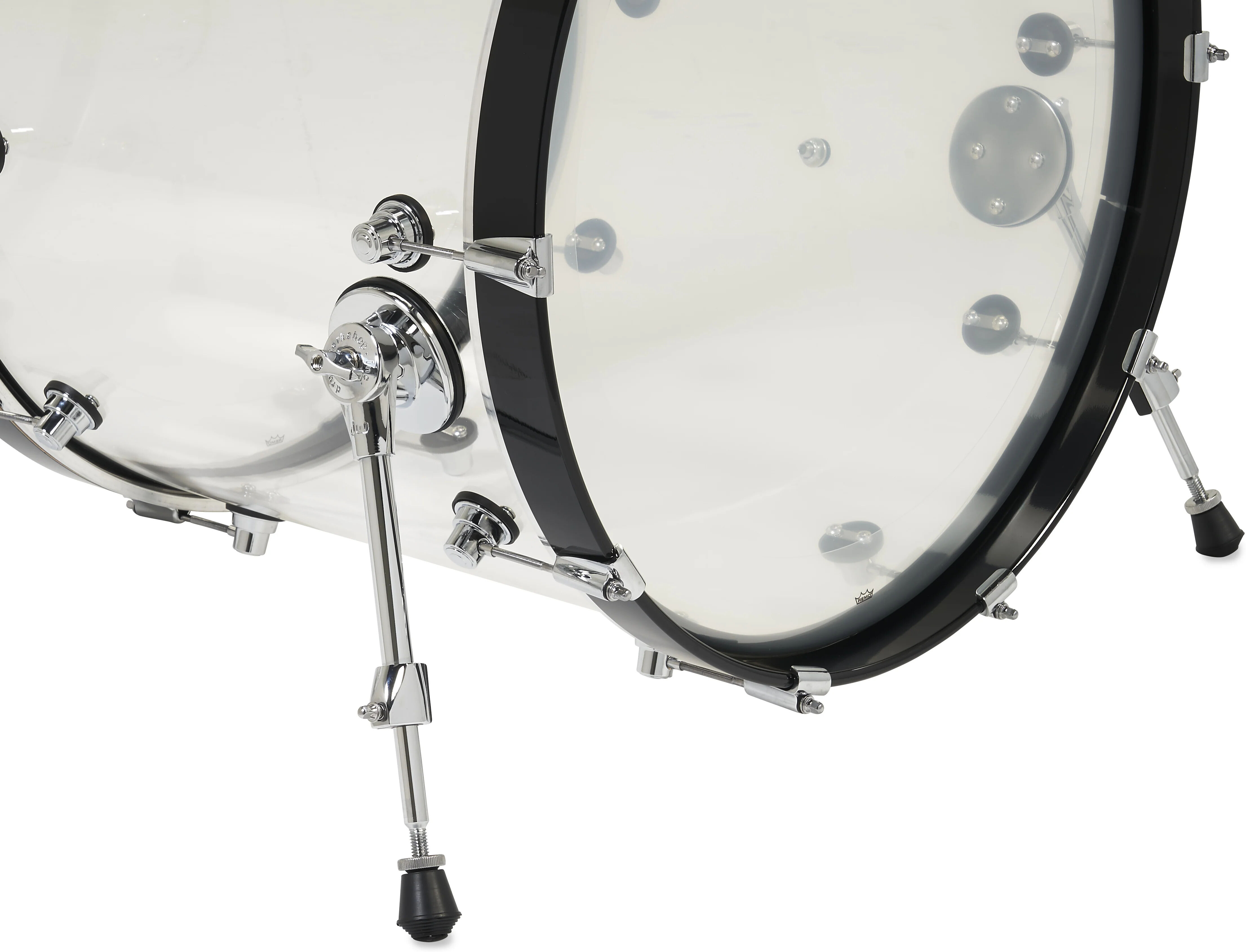 DW DRUMS DESIGN ACRYLIC Kit 4-pcs BD 22 em Acrílico