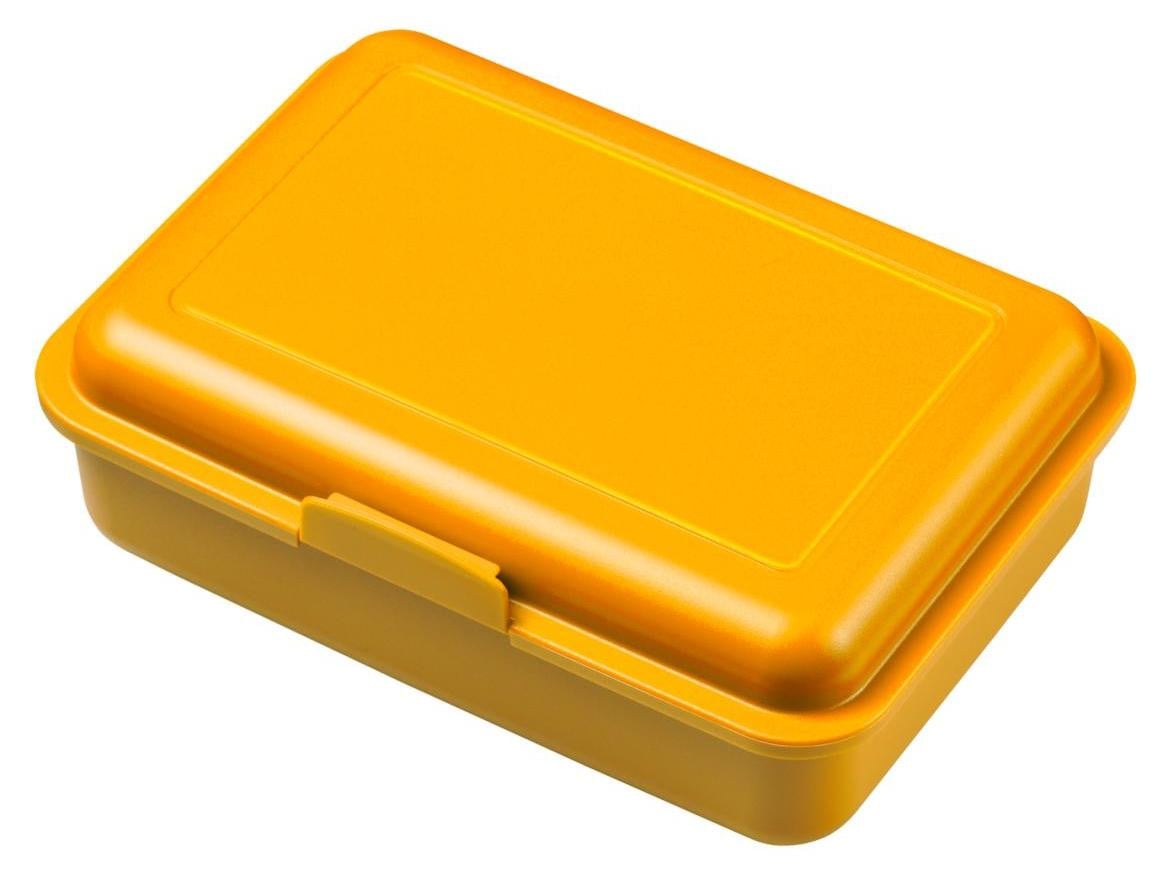 Elasto School-Box Lunchbox voor kinderen, medium, geel