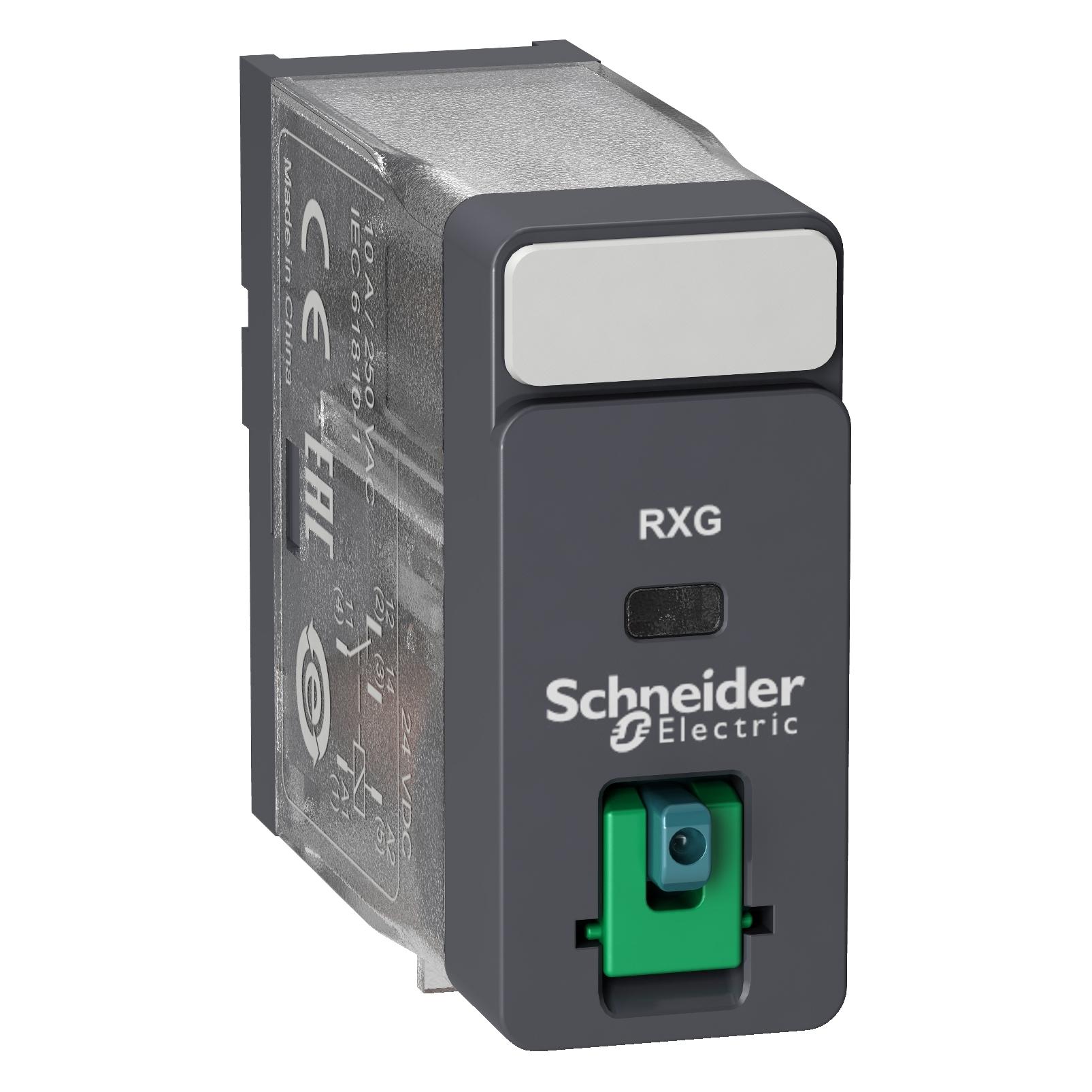 Schneider Electric 1CO 10A RELAY LTB-LED 24VDC (RXG11BD)
