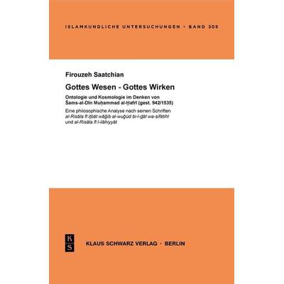 Gottes Wesen – Gottes Wirken., Taschenbuch von Firouzeh Saatchian, De Gruyter, 978-3-87997-401-6