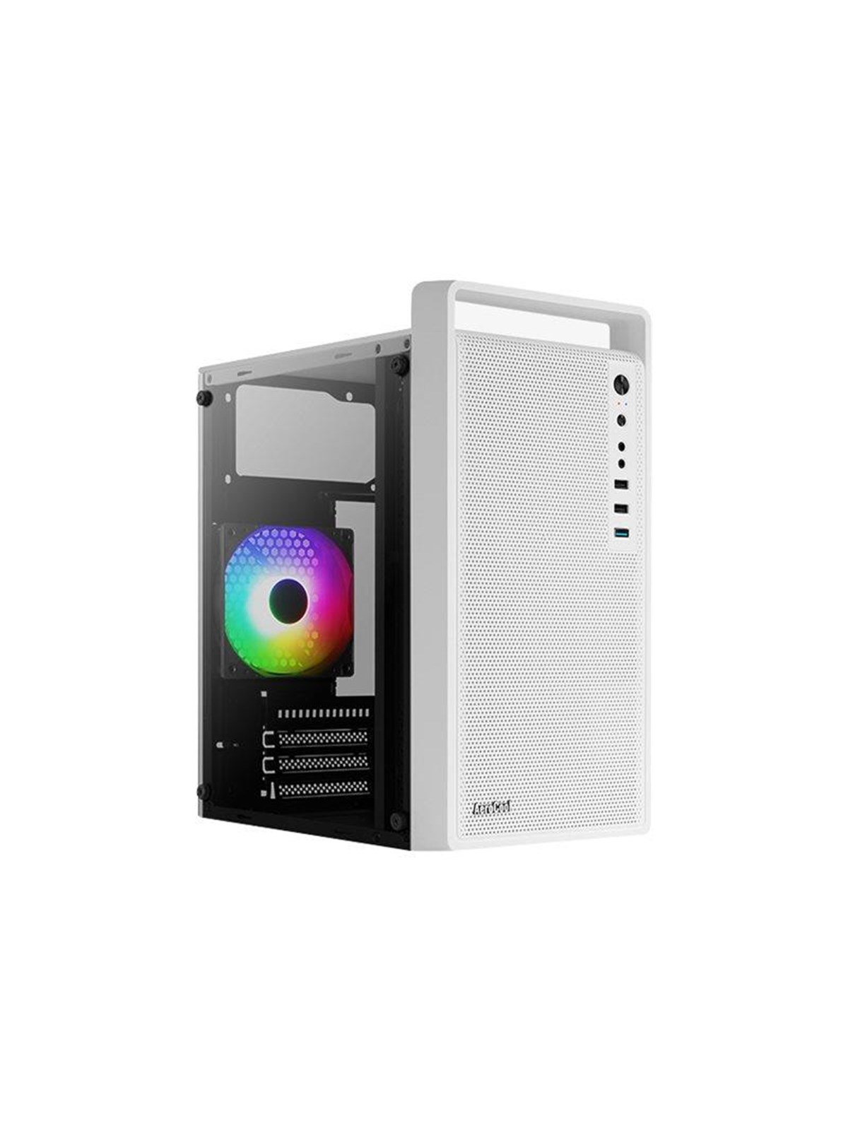 AeroCool PGS C Series CS-109-G-WT-v1 - Gehäuse - Tower - Weiß