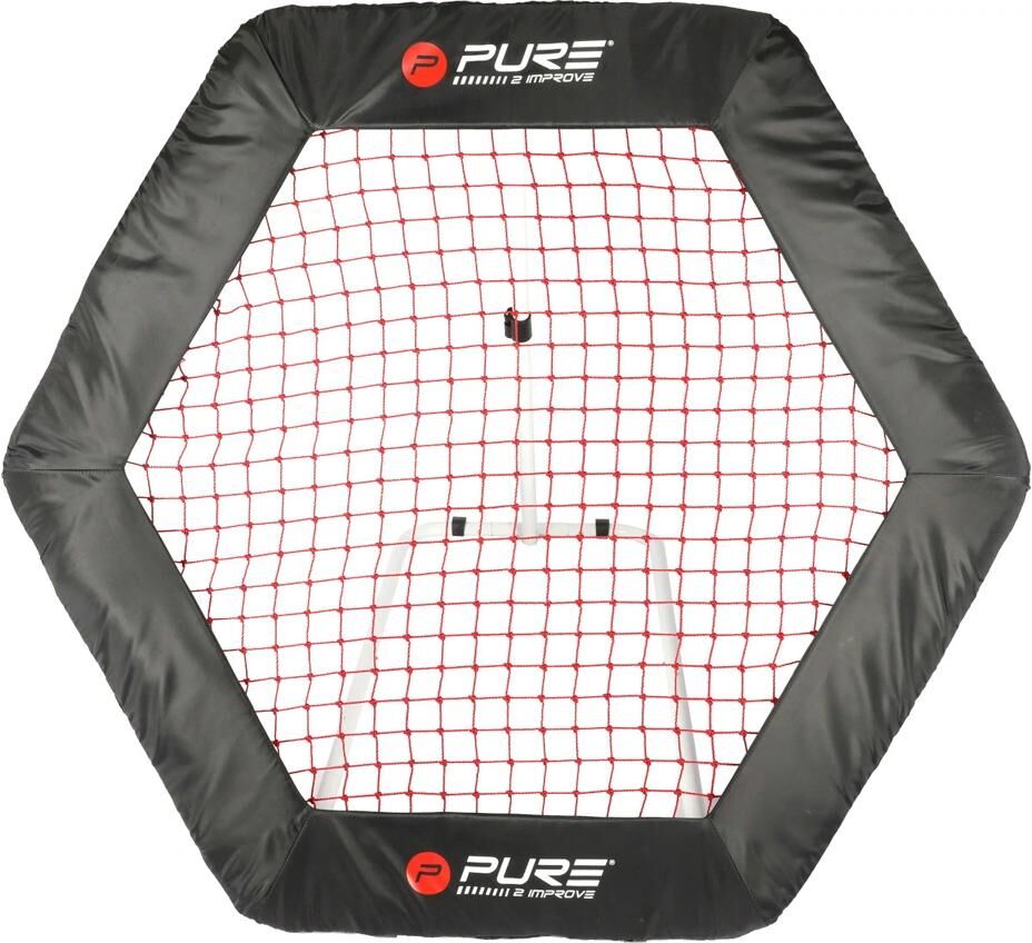 Fussballtor "Rebounder", schwarz, Sport-Tore, Kinder, B/H/L: 140cm x 125cm, Fussballtor, B:140cm H:125cm schwarz B/H/L: 140cm x 125cm