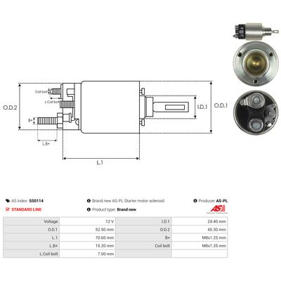 AS-PL Magnetschalter, Starter ss0114
