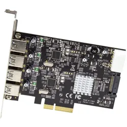 StarTech .com 4-Port USB PCIe Adapter, Kontrollerkarte