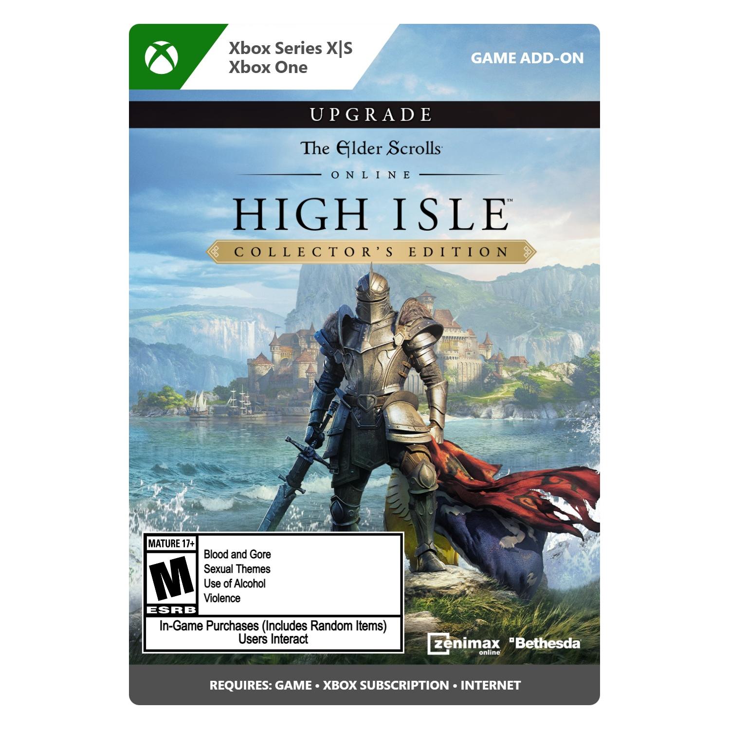 Microsoft The Elder Scrolls Online: High Isle - Collector's Edition Upgrade (Xbox One S, Xbox One X, Xbox Series S, Xbox Series X) (7CN-00095)