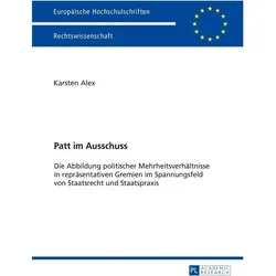 Patt im Ausschuss, Fachbücher von Karsten Alex