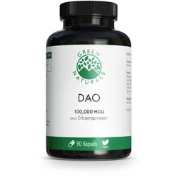 Green Naturals Dao 100mg Veg.zum Histaminabbau Kps 90 St