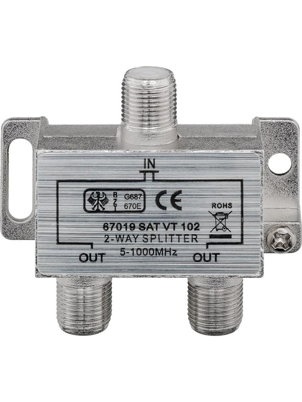 Pro CATV-splitter 2-way