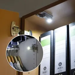 Universelle LED- Schrankbeleuchtung mit ON-OFF Schalter inkl. Batterien 20 Stück