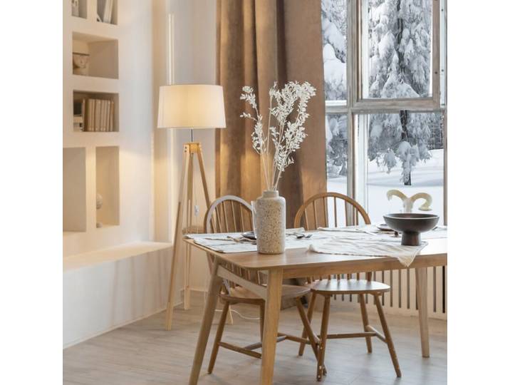 Nova Luce Stehleuchte Le Roy Boho, Junges Wohnen, Modern, Natur