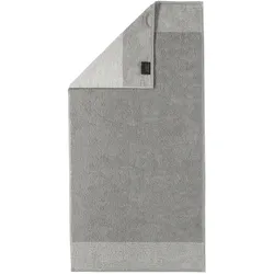 CAWÖ Handtuch, 3er Pack - Luxury Home, C Two-Tone, Walkfrottier Platin / 50x100cm