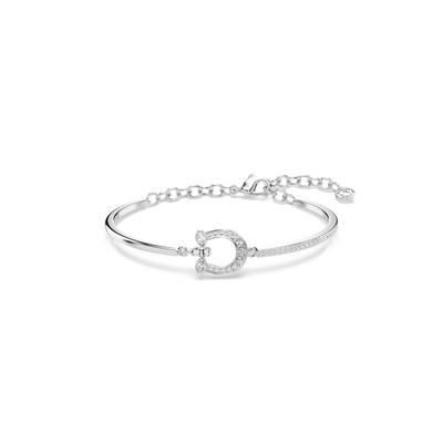 Armkette SWAROVSKI "Schmuck Geschenk Symbolica Armband", silber (metallfarben, kristallweiß, kristallweiß), Armbänder, Damen, Metall, Armkette, mit Swarovski Kristall