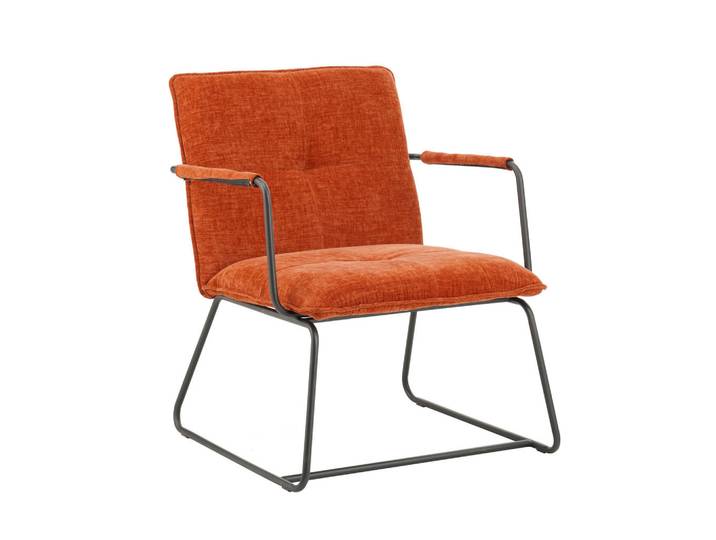Mid.you Sessel, Kupfer, Metall, 65x80x68 cm, Wohnzimmer, Sessel, Sonstige Sessel