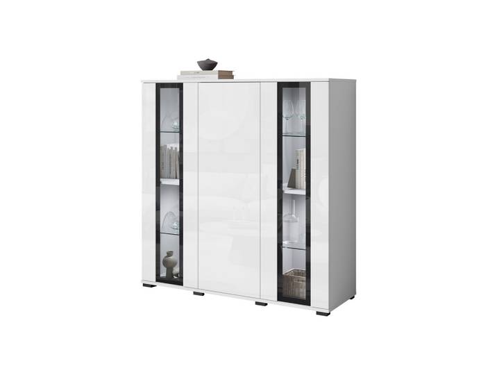 KOMMODE Caro HB 120 mit weißer LED Beleuchtung