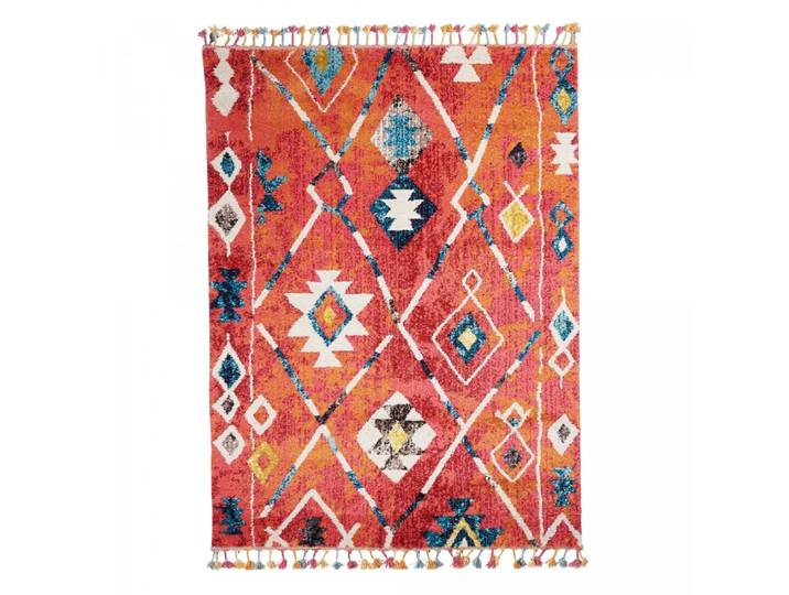 Tapis berbère motif ethnique, idéal pour un salon, multicolore 200x290
