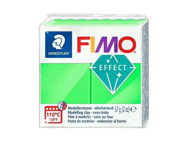 Fimo soft effect neon grün 57g