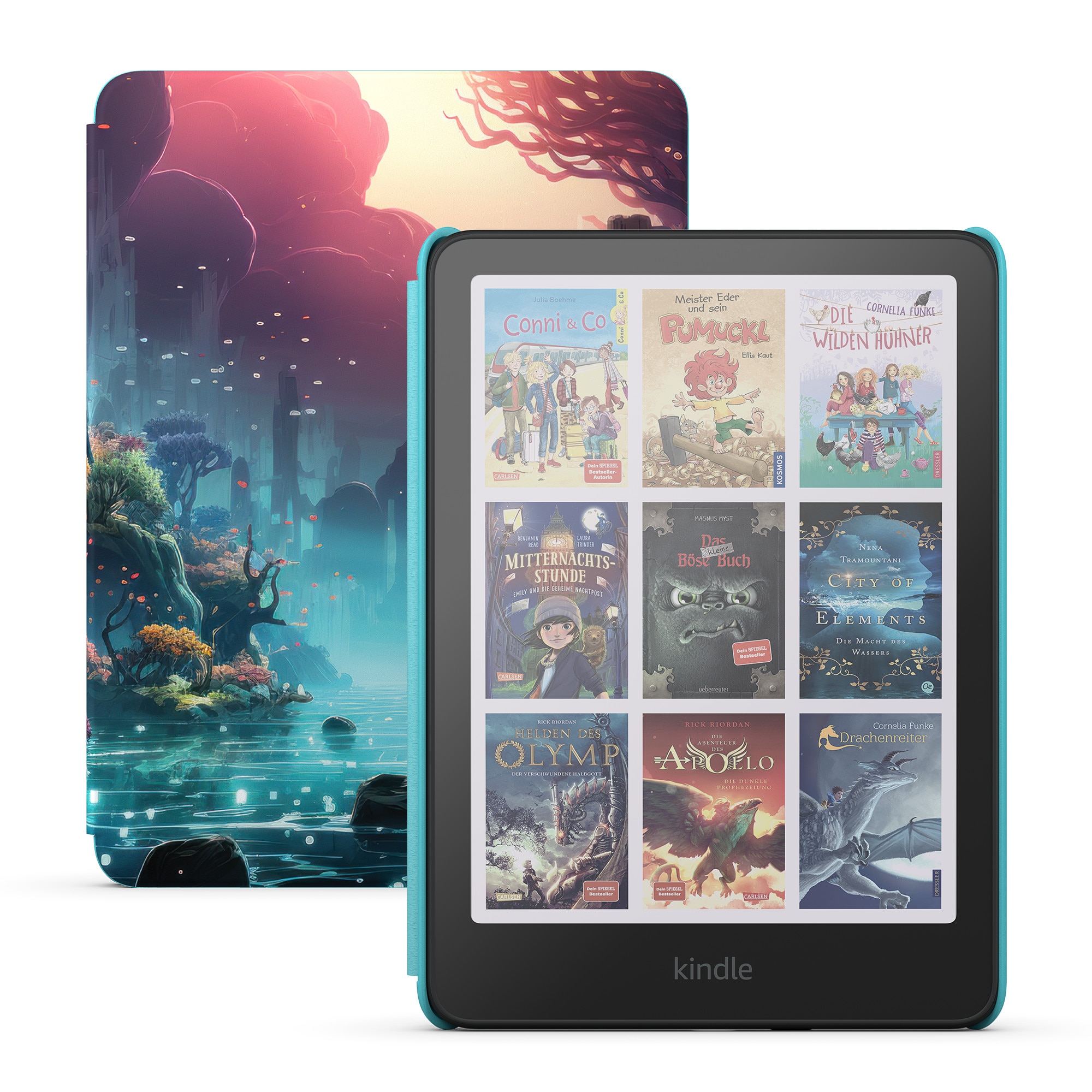 Amazon Kindle Colorsoft Kids Fantasy River - (2025) 16GB B0DZ8SF1WN