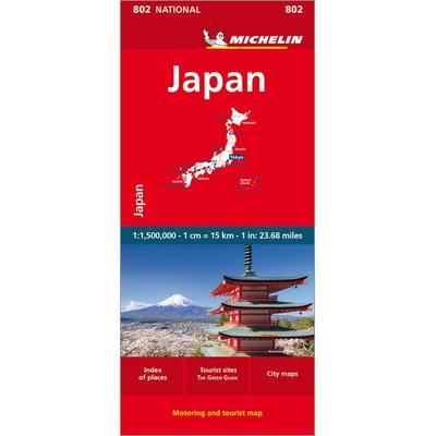 Michelin Japan, Karte von , Michelin, 978-2-06-725968-3