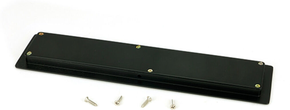 From The Anvil Recessed Handle Matt Black 22 cm